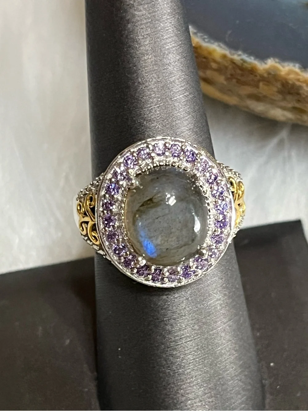 Karis Labradorite Ring